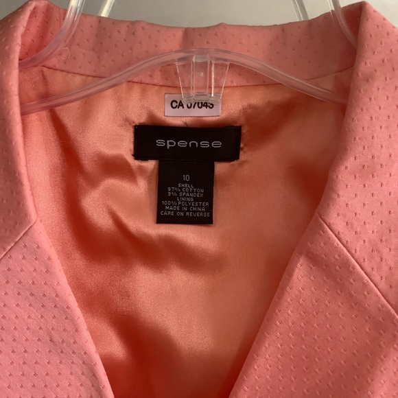 Spense Size 10 Coral Dress - Picture 3 of 7